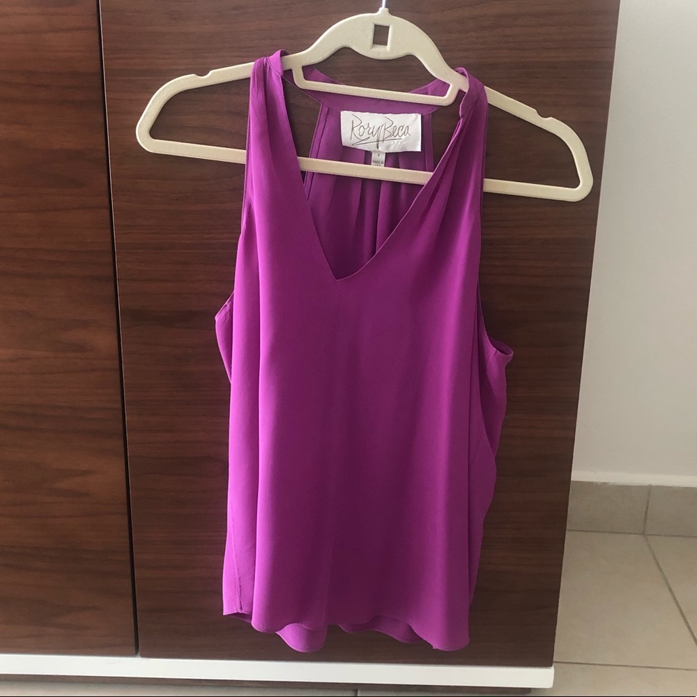 NWOT - Rory Beca Silk Halter Top